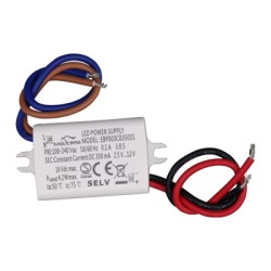 3W 350mA IP20 LED Sürücü EBP003C0350SS - 1