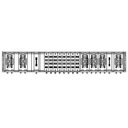 56 Kutuplu Board-to-Board Arka Panel Güç Konnektörü 2317477-1 - 1