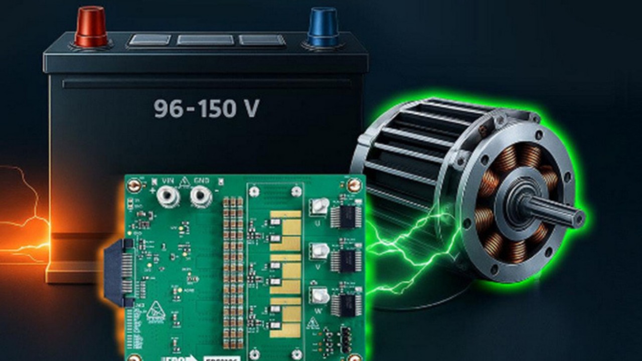 EPC'den Yeni Nesil GaN Tabanlı 3 Fazlı İnvertör Referans Tasarımı: EPC9196