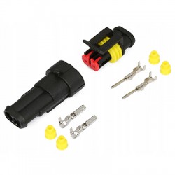 AMP Super Seal 4 Position Connector 282088-1 TE Connectivity - 1