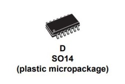 Low power quadruple voltage comparator integrated circuit LM339DT STMicroelectronics - STMicroelectronics