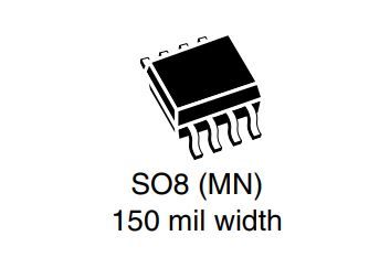 1 Kbit seri I2C veri yolu EEPROM'u M24C01-WMN6TP STMicroelectronics - 1