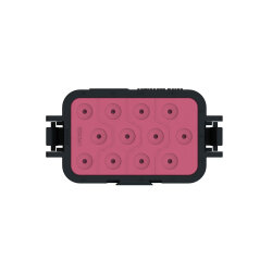 NGC12F 12 Kontaklı S.12 W/O CT Female Plug Konnektör - 4