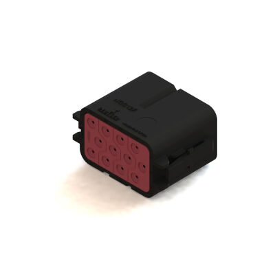 NGC12F 12 Kontaklı S.12 W/O CT Female Plug Konnektör - 1