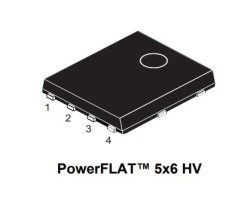 Power MOSFET STL18N65M5 STMicroelectronics - Thumbnail