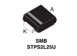 Low drop power Schottky Doğrultucu STPS2L25U STMicroelectronics - 2