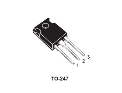 M5 Power MOSFET Triyak STW77N65M5 STMicroelectronics - 1
